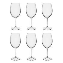 Jogo 6 Taças Para Vinho Branco Cristal Bohemia Gastro 350 Ml