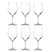 Jogo 6 Taças Para Vinho Terroir de Cristal Nude Glass - 430ml