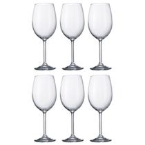 Jogo 6 Taças Vinho Branco Gastro 350 ml Cristal Bohemia Jogo 6 Taças Vinho Branco Gastro 350 ml Cristal Bohemia