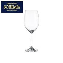 Jogo 6 Taças Vinho Cristal Anna Transparente 450Ml Bohemia