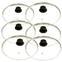 Jogo 6 Tampas De Vidro Temperado avulsas 16, 18, 20, 22