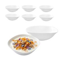 Jogo 6 Tigela Bowl De Vidro Quadrado Saladeira Opaline 500ml Jogo 6 Tigela Bowl De Vidro Quadrado Saladeira Opaline 500ml