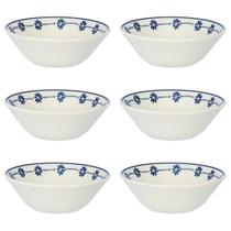 Jogo 6 Tigelas Bowl 500ml Cerâmica Conic Margaridas Biona Oxford Jogo 6 Tigelas Bowl 500ml Cerâmica Conic Margaridas Biona Oxford