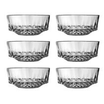 Jogo 6 Tigelas Petisqueira Vidro 380Ml Class Home