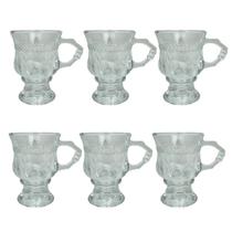 Jogo 6 unidades xícara para cappuccino café 140ml mesa posta Jogo 6 unidades xícara para cappuccino café 140ml mesa posta