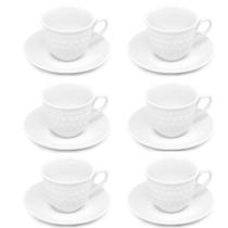 Jogo 6 Xícaras 65ml Para Café Porcelana Anne Hauskraft Jogo 6 Xícaras 65ml Para Café Porcelana Anne Hauskraft