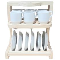 Jogo 6 Xicaras Café hotel 80ml Empilháveis c/ pires e suporte pinus coração - Kit Porcelana Branca Jogo 6 Xicaras Café hotel 80ml Empilháveis c/ pires e suporte pinus coração - Kit Porcelana Branca