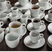 Jogo 6 Xicaras Chá Com Pires 200ml - Mod. Bird 182 Jogo 6 Xicaras Chá Com Pires 200ml - Mod. Bird 182