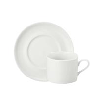 Jogo 6 Xicaras Chá Com Pires 200ml - Mod. Brasília 228 Jogo 6 Xicaras Chá Com Pires 200ml - Mod. Brasília 228