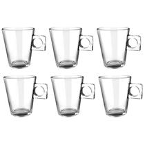 Jogo 6 Xícaras De Café Vidro 80ml Coffee Time Dinasty Jogo 6 Xícaras De Café Vidro 80ml Coffee Time Dinasty