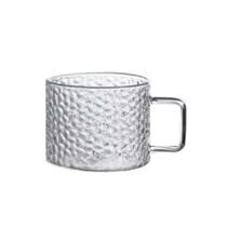 Jogo 6 Xicaras de Vidro Transparente 130ml Caneca Café Luxo Jogo 6 Xicaras de Vidro Transparente 130ml Caneca Café Luxo