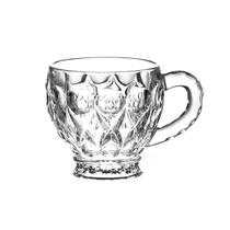 Jogo 6 Xícaras de Vidro Transparente para Chá Café 200ml Canecas Bebidas Quentes Presente Cozinha Jogo 6 Xícaras de Vidro Transparente para Chá Café 200ml Canecas Bebidas Quentes Presente Cozinha