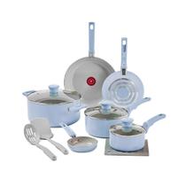 Jogo 6pçs Tefal Refresh Ceramic Azul Ártico + 3 Acess Jogo 6pçs Tefal Refresh Ceramic Azul Ártico + 3 Acess