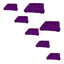 Jogo 7 assentos para cadeira futton 40x40 roxo
