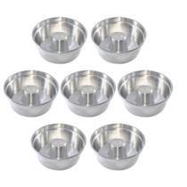 Jogo 7 Forma Bolo Pudim Assadeira Redonda Com Tubo Nº 18 Jogo 7 Forma Bolo Pudim Assadeira Redonda Com Tubo Nº 18