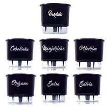 Jogo 7 Vasos Autoirrigáveis Gourmet Raiz Nº3