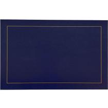 Jogo 8 Americano Classic Pu 45x30cm Navy