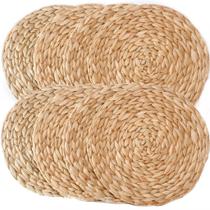 Jogo 8 Americano Fibra Natural Estilo Rústico 38cm Jogo 8 Americano Fibra Natural Estilo Rústico 38cm