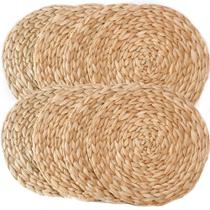 Jogo 8 Americano Fibra Natural Estilo Rústico 38cm Jogo 8 Americano Fibra Natural Estilo Rústico 38cm