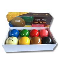 Jogo 8 Bolas Sinuca Snooker Regra Brasil 54 mm Rei dos Tacos