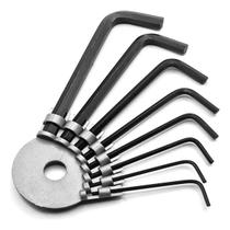 Jogo 8 Chaves Allen 1,5mm A 6mm Hexagonal Linha Profissional Jogo 8 Chaves Allen 1,5mm A 6mm Hexagonal Linha Profissional