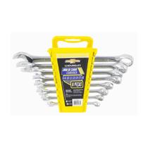 Jogo 8 Chaves Combinadas Gm Ferramentas Alta Qualidade E Durabilidade