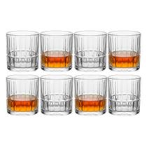 Jogo 8 Copo de Whisky Vidro Baixo Rocks Cristalle Drink Uisque Negroni Lapidado Haüskraft 310ml Jogo 8 Copo de Whisky Vidro Baixo Rocks Cristalle Drink Uisque Negroni Lapidado Haüskraft 310ml