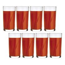 Jogo 8 Copos Brisa 300ml Vidro Suco Agua Transparente Nadir Jogo 8 Copos Brisa 300ml Vidro Suco Agua Transparente Nadir