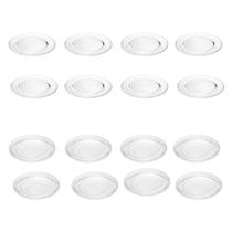 Jogo 8 Pratos Jantar + 8 Pratos Sobremesa Cristal Pearl Wolff Jogo 8 Pratos Jantar + 8 Pratos Sobremesa Cristal Pearl Wolff
