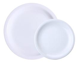 Jogo 8 Pratos Rasos 8 Sobremesa Iguaçu Porcelana Germer Jogo 8 Pratos Rasos 8 Sobremesa Iguaçu Porcelana Germer