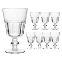 Jogo 8 Taça de Vidro para Água Sucos Belle Epoque Transparente 225ml Lyor Jogo 8 Taça de Vidro para Água Sucos Belle Epoque Transparente 225ml Lyor
