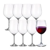 Jogo 8 Taça para Vinho Branco 600ml em Cristal Transparente Wolff Jogo 8 Taça para Vinho Branco 600ml em Cristal Transparente Wolff
