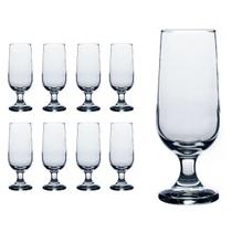 Jogo 8 Taças 300ml Hannover Vidro Drinks Cerveja Copo Suco Jogo 8 Taças 300ml Hannover Vidro Drinks Cerveja Copo Suco