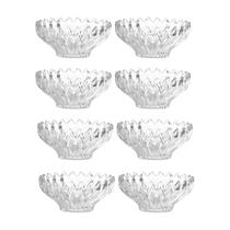 Jogo 8 Taças de Sobremesa Bowl Vidro Transparente Brazilia 300ml 14cm Sorvete Açaí Em Casa Tem Jogo 8 Taças de Sobremesa Bowl Vidro Transparente Brazilia 300ml 14cm Sorvete Açaí Em Casa Tem