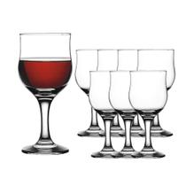 Jogo 8 Taças para Vinho Água Cerveja Degustação Transparente Iris 315ml Class Home