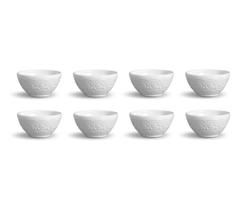 Jogo 8 Tigelas Bowl Cerâmica 367ml Sopa Caldos Porto Brasil Jogo 8 Tigelas Bowl Cerâmica 367ml Sopa Caldos Porto Brasil