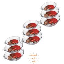 Jogo 9 Filetada( 1,6L - 1,3L - 600ml) Marinex Vidro Temp
