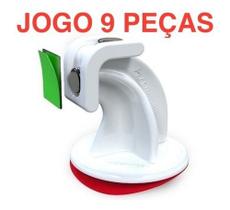 Jogo 9 Prendedor Trava Portas Janelas Easyfix Plasnature Jogo 9 Prendedor Trava Portas Janelas Easyfix Plasnature
