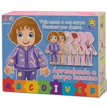Jogo ABC Diver Aprendendo o Corpo Humano Divertoys