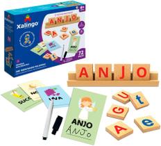 Jogo ABC Montando Palavras II 72 peças Xalingo Jogo ABC Montando Palavras II 72 peças Xalingo
