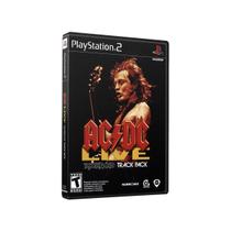 Jogo ac dc rockband track pack black label PS2 original