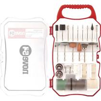 Jogo Acessórios Micro Retífica Completo Estojo 70 Peças Jogo Acessórios Micro Retífica Completo Estojo 70 Peças