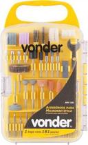 Jogo Acessórios Para Microrretífica 181Pc Arv 181 - Vonder Jogo Acessórios Para Microrretífica 181Pc Arv 181 - Vonder