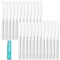 Jogo Aço Inox 24 Facas Churrasco Buffet Restaurante Oriente