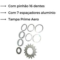 Jogo Adaptador Single Bike Speed 16 Dentes P/ Cassete 9V Jogo Adaptador Single Bike Speed 16 Dentes P/ Cassete 9V