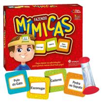 Jogo Adivinhação Fazendo Mímicas 216 Cartas Infantil Adulto