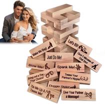 Jogo adulto Lust Tower Stacking Block 48 unidades para casais