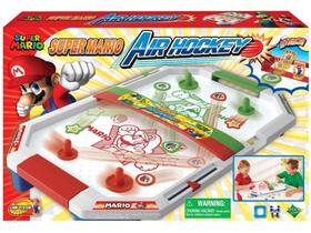Jogo Air Hockey Super Mario Tabuleiro - Epoch