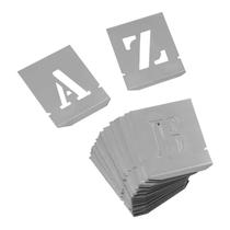 Jogo Alfabeto Chapa 80mm 26pc Rex