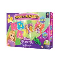 Jogo Alfabeto Educativo Princesas Disney Rapunzel 26 Peças Mimo Toys - 2018